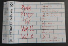 DİKKAT KASET !!! Pink Floyd – The Wall (Vol. 1-2) Kaset