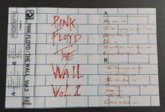 DİKKAT KASET !!! Pink Floyd – The Wall (Vol. 1-2) Kaset