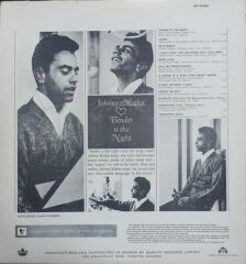 Johnny Mathis – Tender Is The Night LP