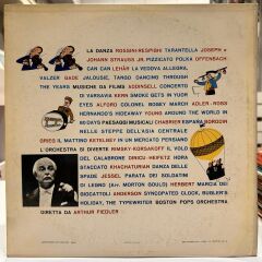 Boston Pops Orchestra Diretta Da Arthur Fiedler ‎– L'Orchestra Si Diverte 1961 BASKI LP