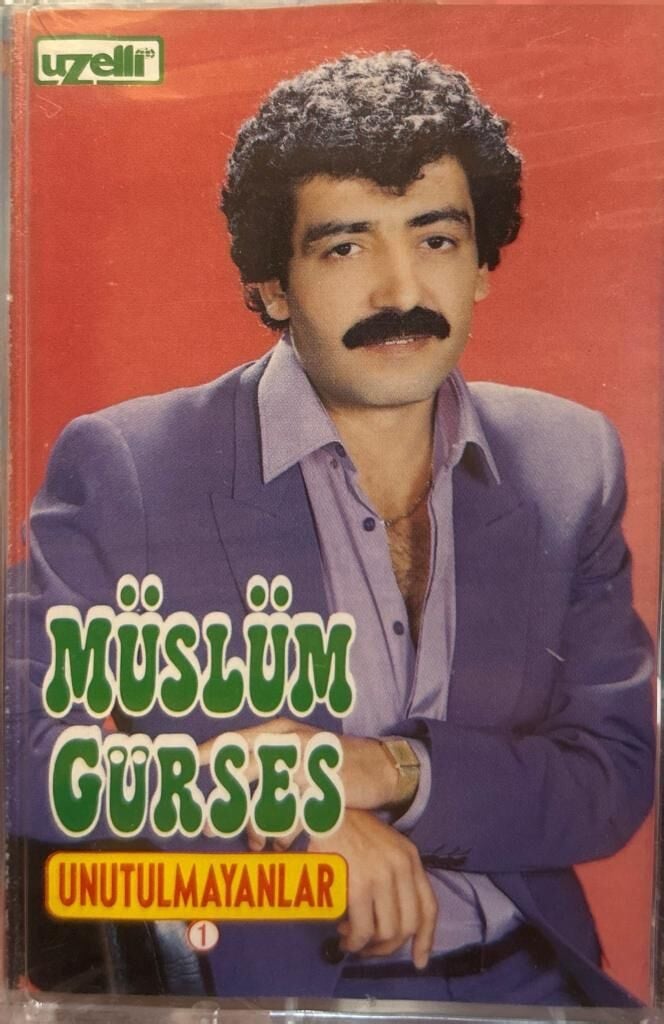 KASET Müslüm Gürses - Unutulmayanlar 1 ambalajında KASET