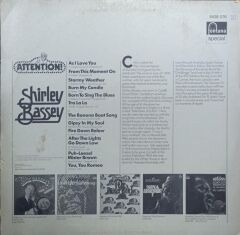 Shirley Bassey – Attention! LP