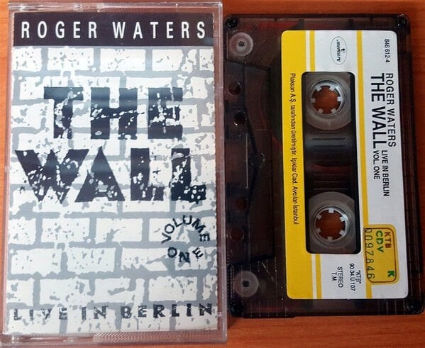 DİKKAT KASET !!! Roger Waters – The Wall Live In Berlin (Vol. 1-2) Kaset