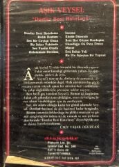 KASET Aşık Veysel ‎– Dostlar Beni Hatırlasın 1987 BASKI KASET