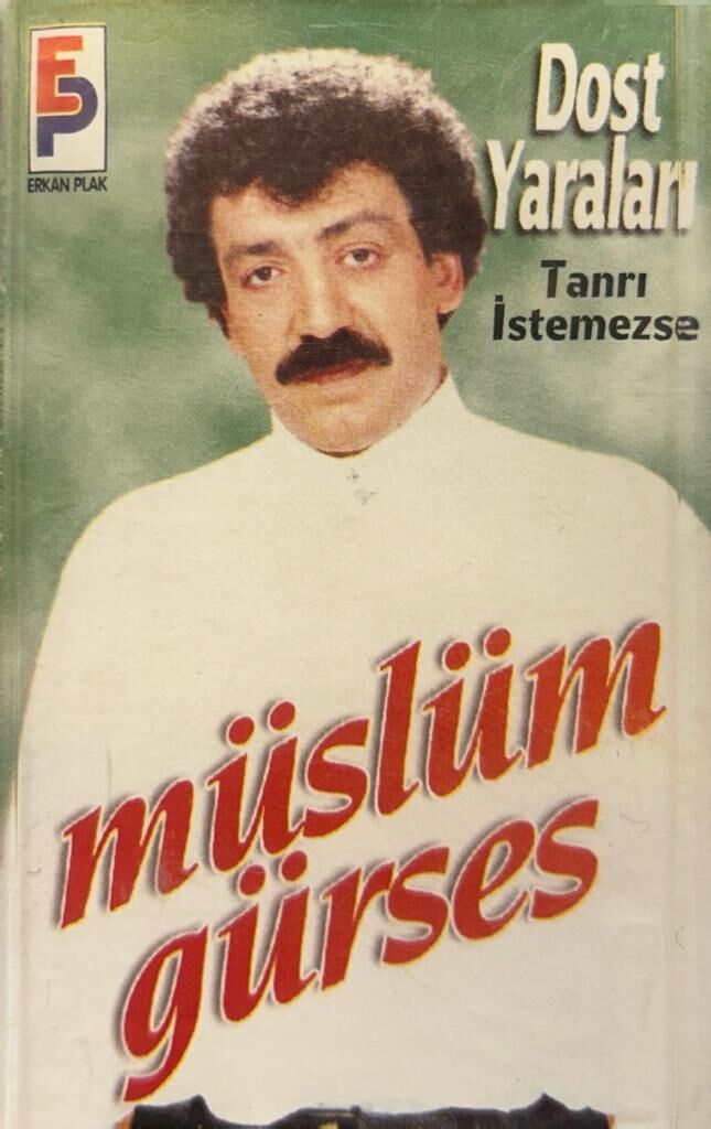 KASET Müslüm Gürses – Tanrı İstemezse 1990LAR BASKI KASET