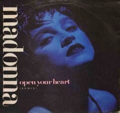 Madonna – Open Your Heart (Remix) / Lucky Star (Edit) 45'lik