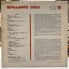 Beniamino Gigli ‎– Beniamino Gigli LP