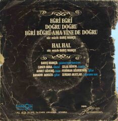 Barış Manço & Kurtalan Ekspres – Eğri Eğri Doğru Doğru / Hal Hal 45'lik