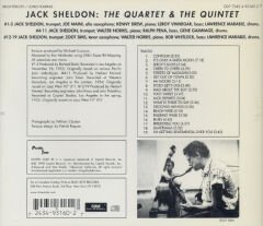 DİKKAT CD !!! Jack Sheldon – The Quartet & The Quintet CD