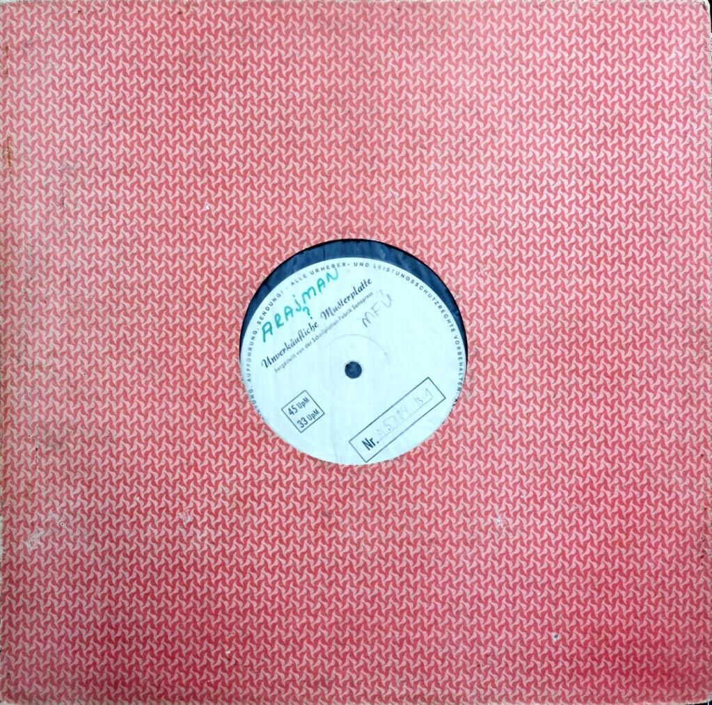 Modern Folk Üçlüsü - Pop 1980 Test Baskısı LP