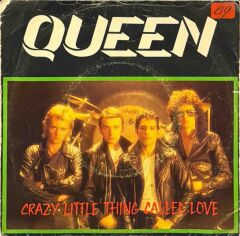 Queen – Crazy Little Thing Called Love / We Will Rock You 45'lik