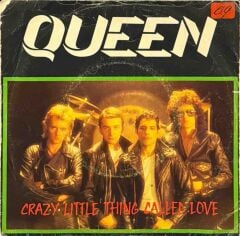 Queen – Crazy Little Thing Called Love / We Will Rock You 45'lik