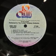 STAR WARS ORIGINAL SOUNDTRACK by John Williams , The London Symphony Orchestra ‎1977 BASKI LP