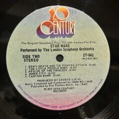 STAR WARS ORIGINAL SOUNDTRACK by John Williams , The London Symphony Orchestra ‎1977 BASKI LP