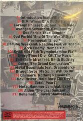 DİKKAT DVD Metal Hammer TV HIM Avenged Sevenfold God Forbid Arch Enemy Cradle Of Filth Opeth DVD