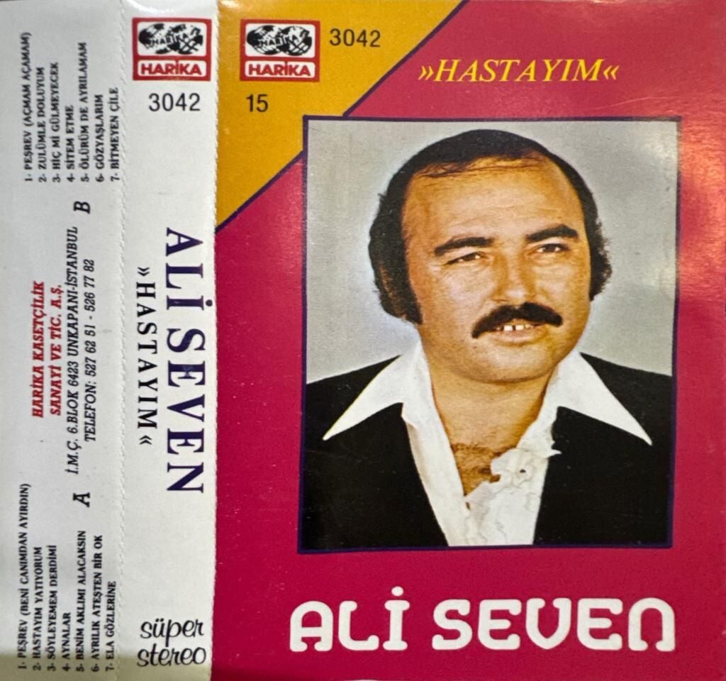 DİKKAT KASET! Ali Seven - Hastayım DİKKAT KASET!