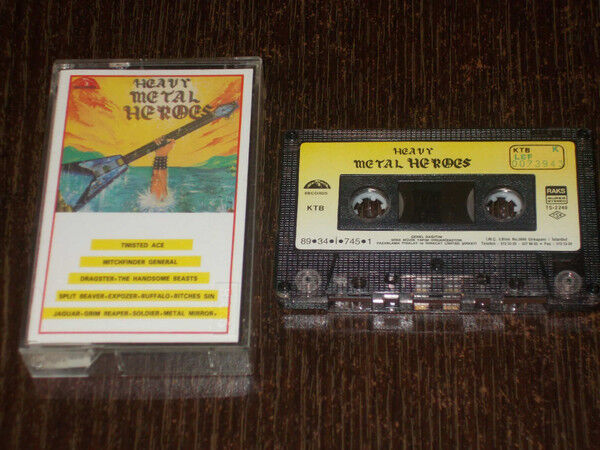 DİKKAT KASET !!! Heavy Metal Heroes Kaset