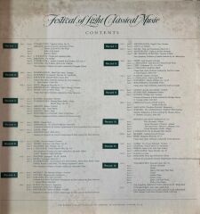 Festival Of Light Classical Music 12 ADET LP BOX SET