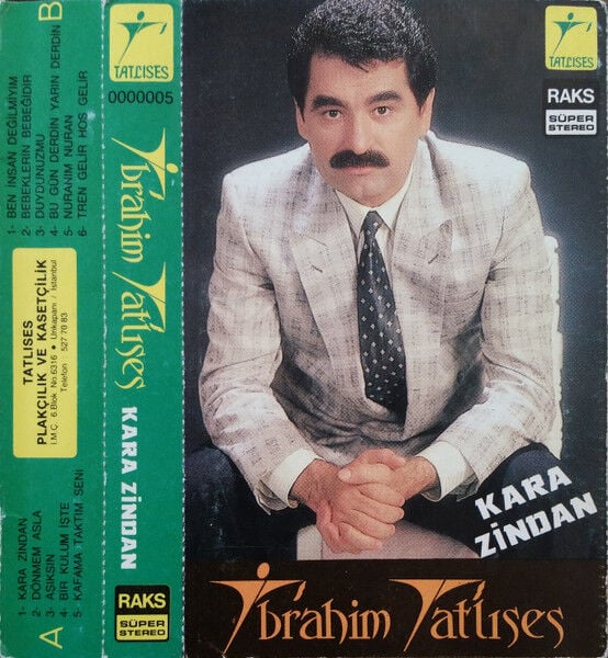 DİKKAT KASET !!! İbrahim Tatlıses – Kara Zindan Kaset