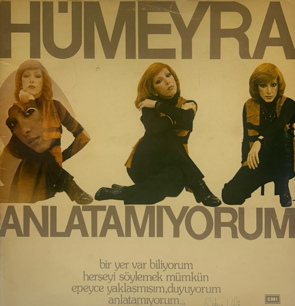 Hümeyra ‎– Anlatamıyorum SESSİZ GEMİ BU ALBÜMDE 1977 BASKI LP