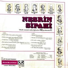 Nesrin Sipahi – Nesrin Sipahi Ve Türk Sanat Müziğinin 12 Pırlantası LP