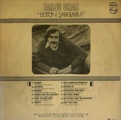 Tanju Okan ‎– Bütün Şarkılarım 1975 BASKI LP