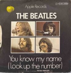 The Beatles – Let It Be / You Know My Name (Look Up The Number) 45'lik