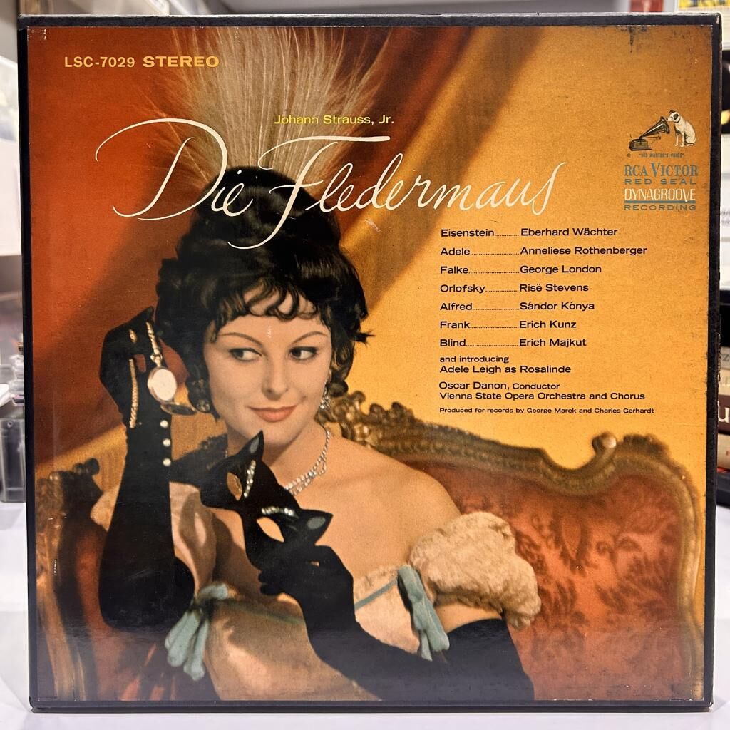 Johann Strauss*, Vienna State Opera Chorus*, 1978 BASKI  LP BOX SET