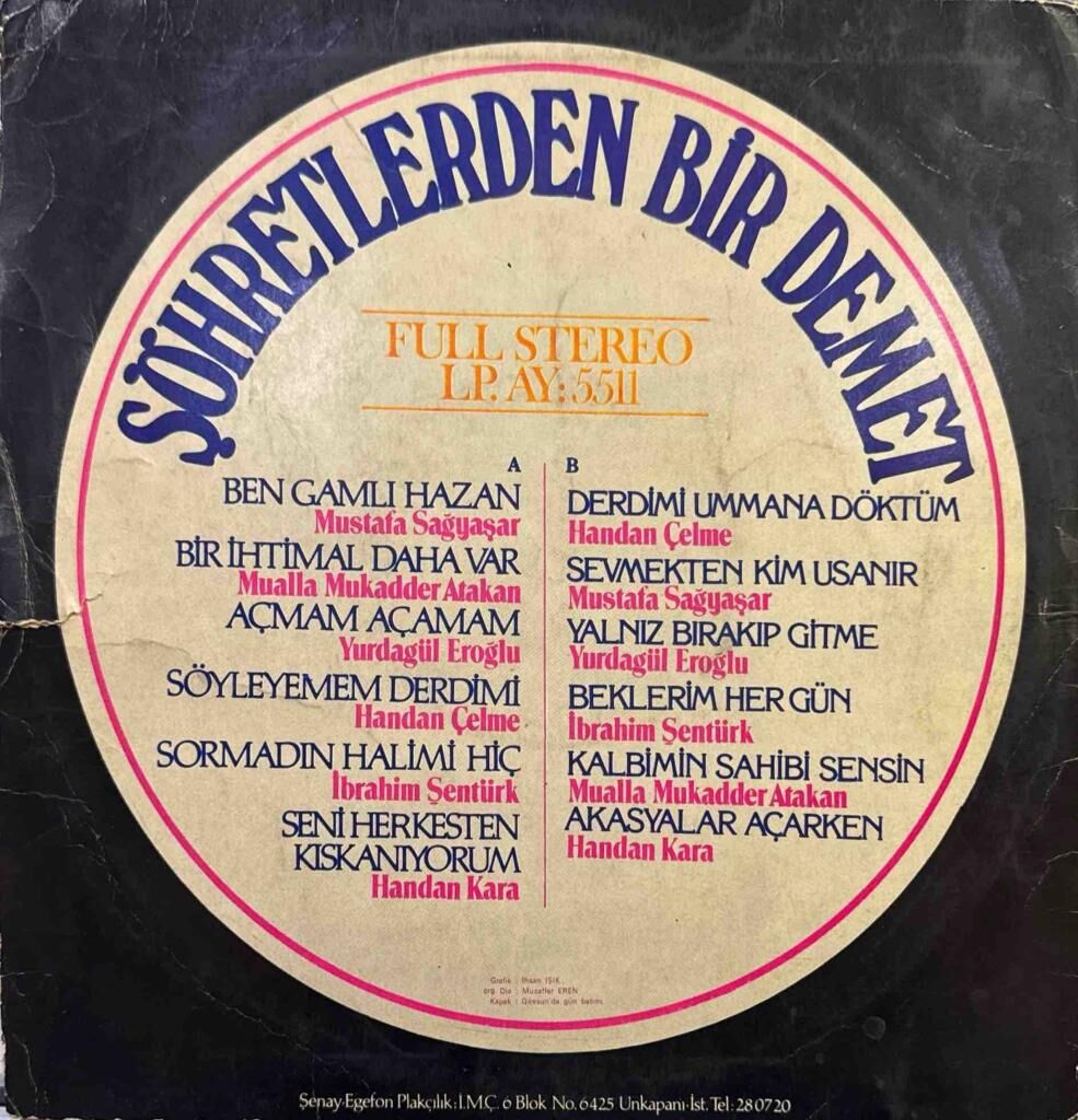 Şöhretlerden Bir Demet LP