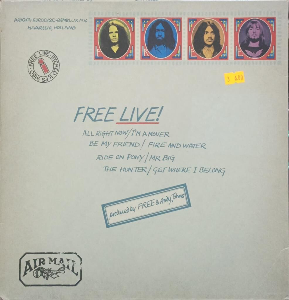 Free – Free Live LP