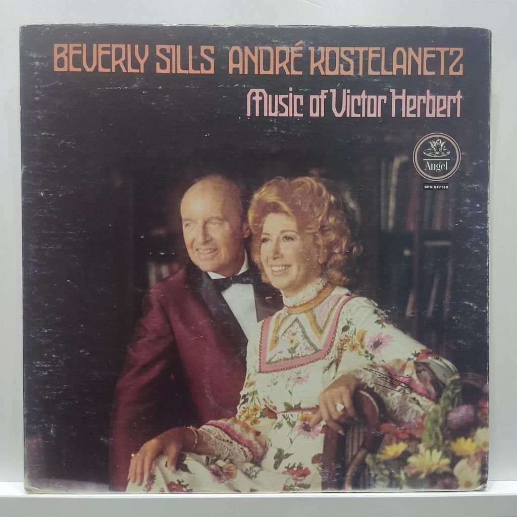 BEVERLY SILLS, ANDRÉ KOSTELANETZ : VICTOR HERBERT  DÖNEM BASKI KLASİK MÜZİK LONGPLAY