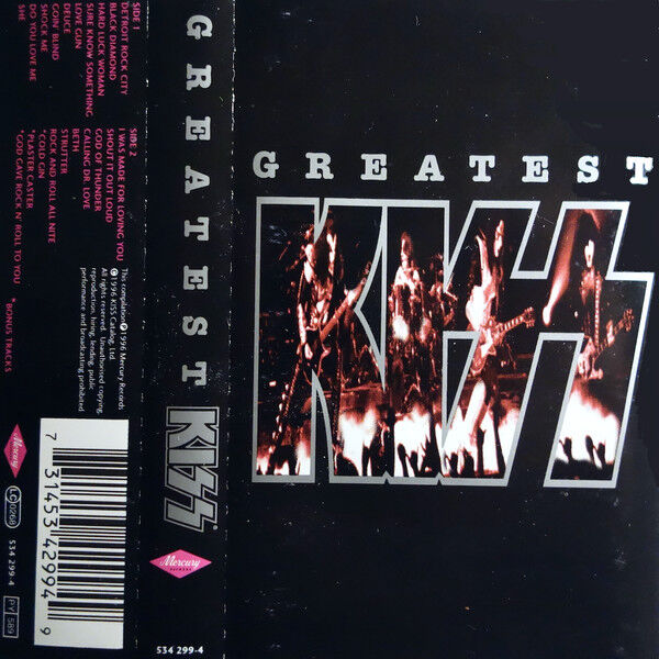 DİKKAT KASET !!! Kiss – Greatest Kiss Kaset