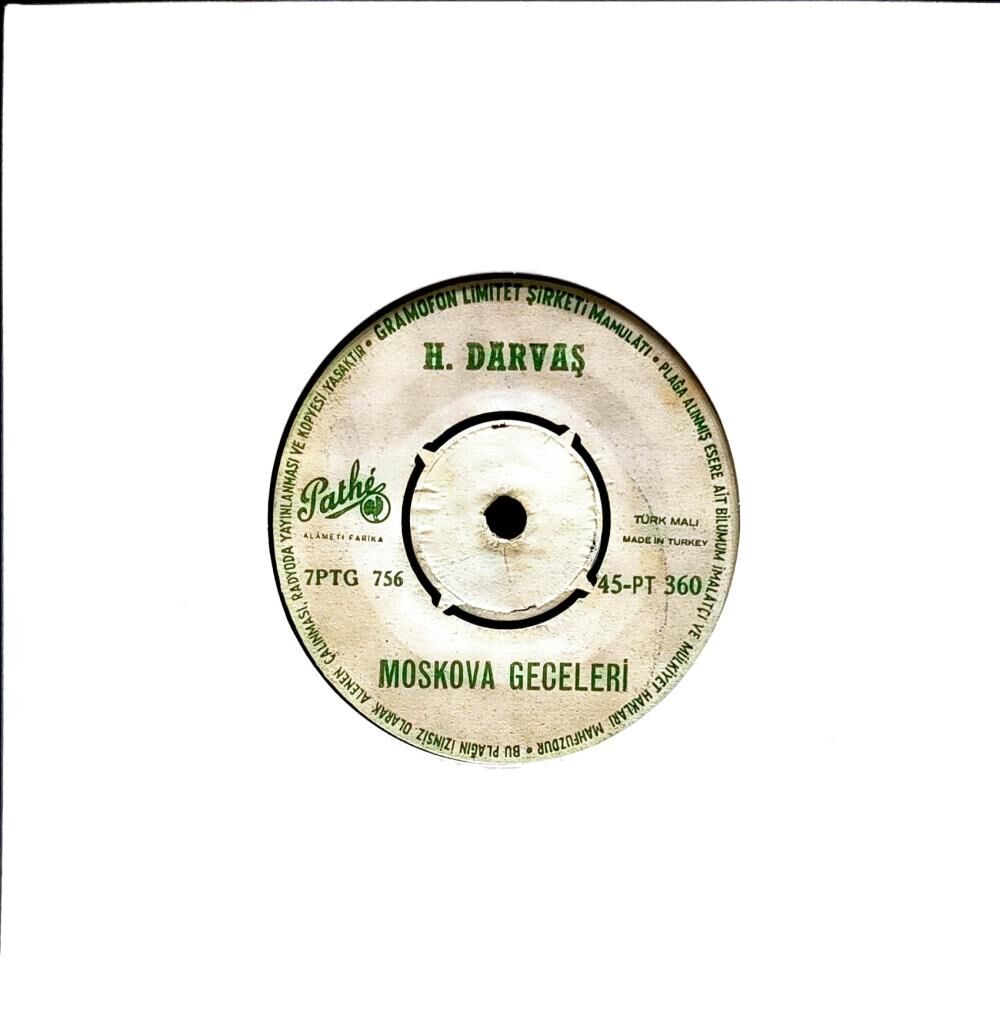 H. Darvaş – Moskova Geceleri / Macar Çigan Melodileri 45'lik