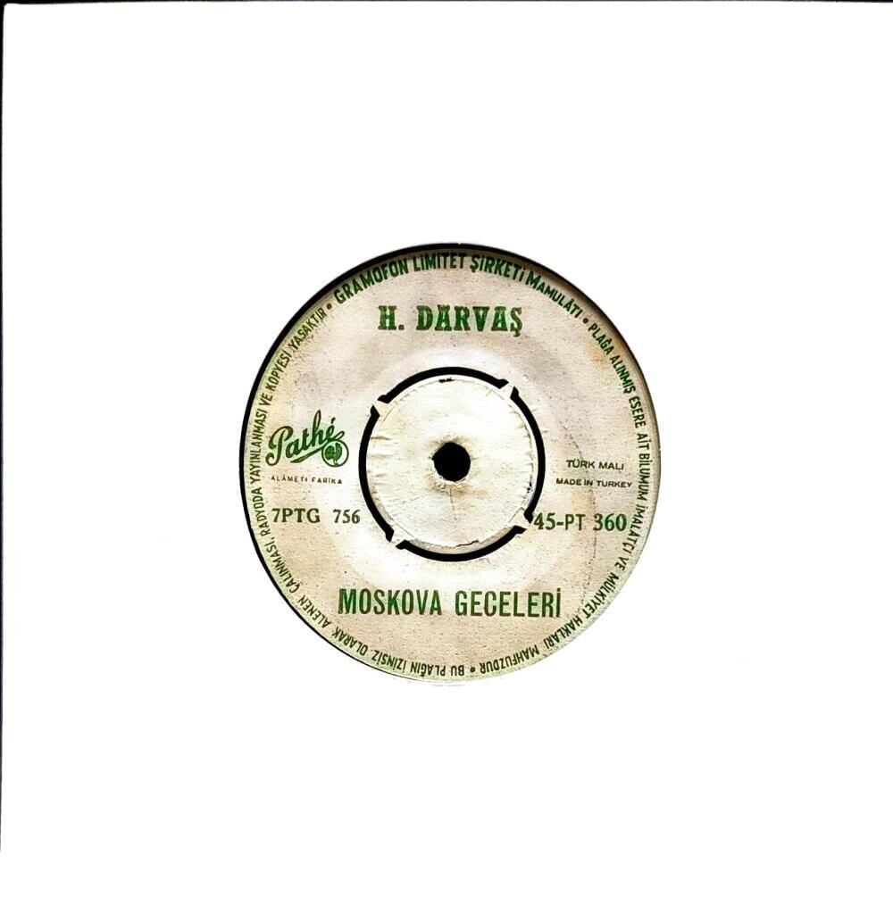 H. Darvaş – Moskova Geceleri / Macar Çigan Melodileri 45'lik