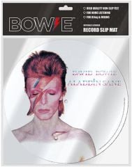 David Bowie Aladdin Sane PİKAP KEÇESİ SLIP MAT