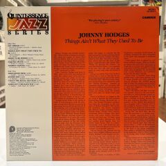 Johnny Hodges ‎– Things Ain't What They Used To Be 1978 BASKI LP