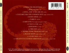 DİKKAT CD !!! Emerson, Lake & Palmer – The Best Of Emerson, Lake & Palmer CD