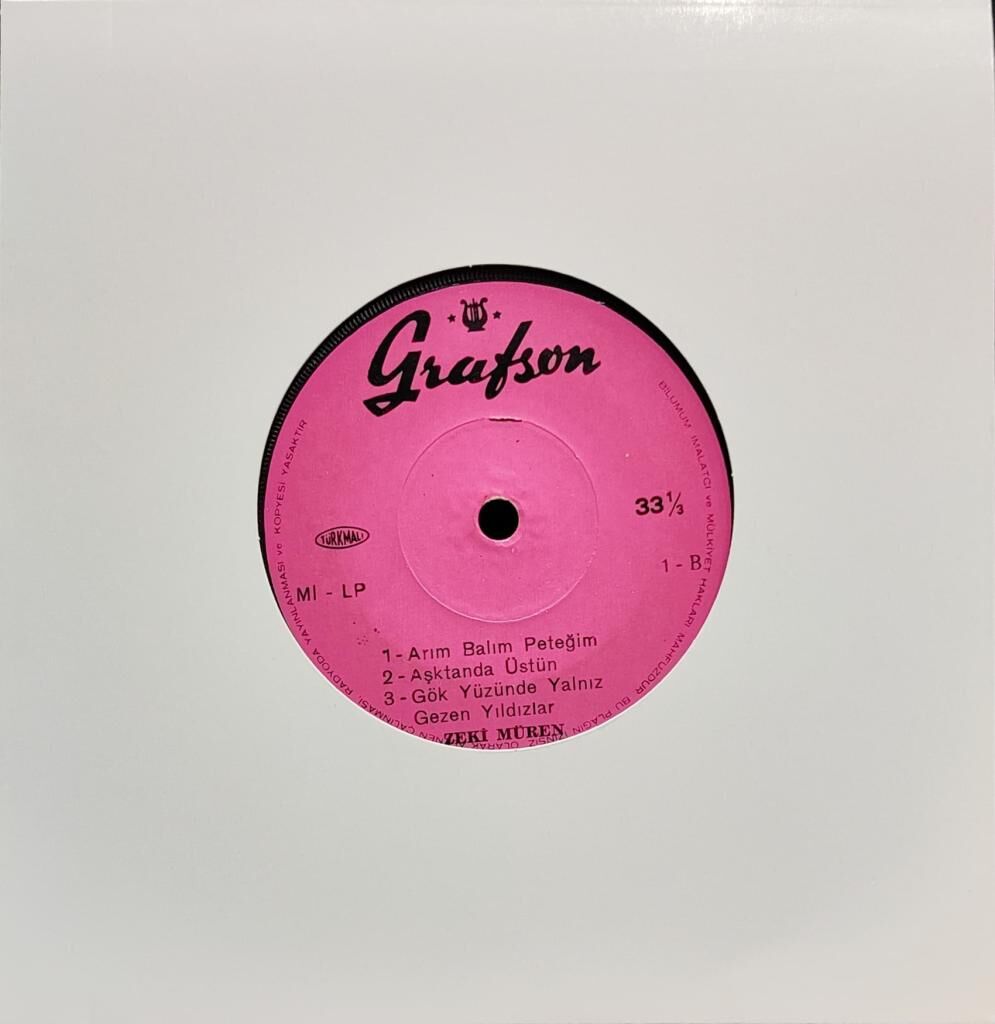 Zeki Müren – Zeki Müren 45'lik