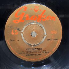 Mehmet Taneri – Seni Sevmek / Ben Sevilmeyi Bilmezdim 1969 BASKI 45LİK