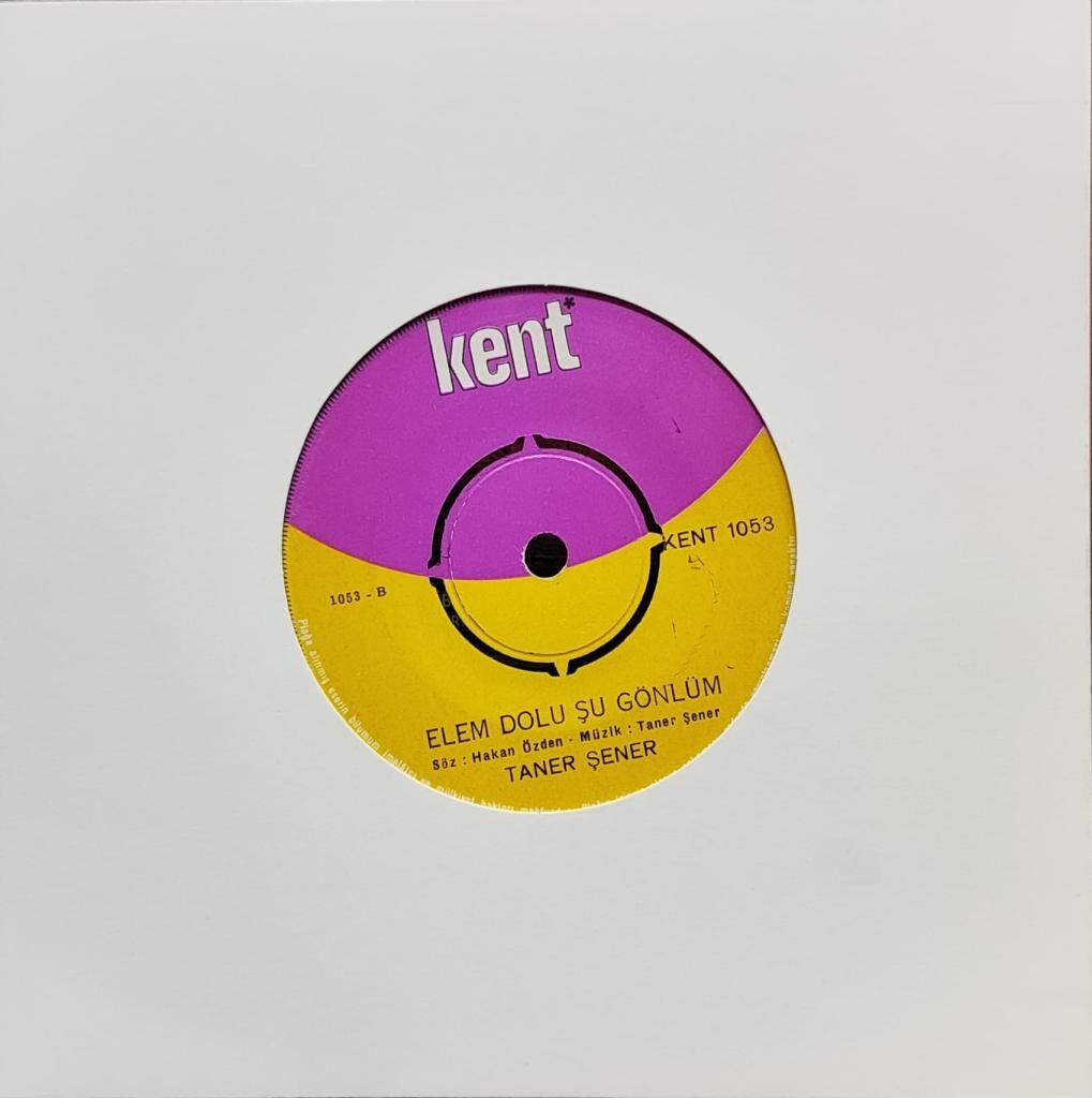 Taner Şener – Sen Geldigin Zaman Mevsim Ilkbahardi / Elem Dolu Şu Gönlüm 45'lik