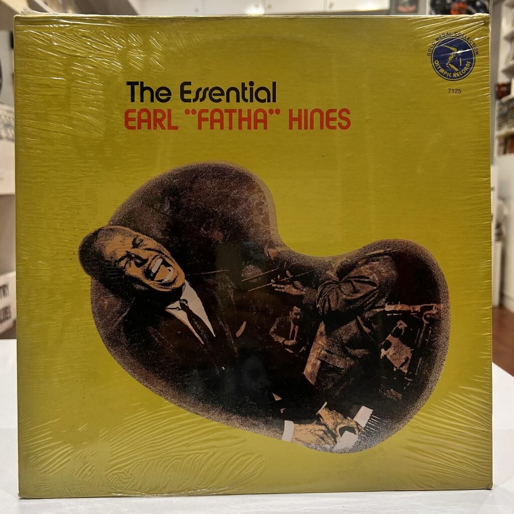 Earl ''Fatha'' Hines* ‎– The Essential Earl ''Fatha'' Hines 1974 BASKI LP HALA AMBALAJINDA SIFIR