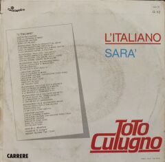 Toto Cutugno – L'Italiano 45'lik
