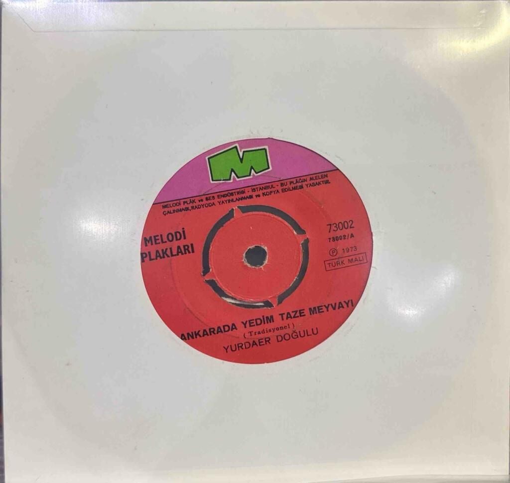 Yurdaer Doğulu – Ankara'da Yedim Taze Meyvayı / Yağmur 45'lik