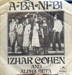 Izhar Cohen And Alpha Beta – A-Ba-Ni-Bi 1978 BASKI 45LİK