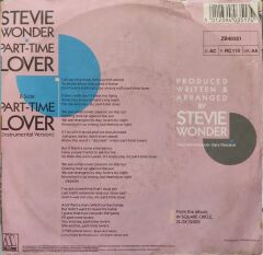 Stevie Wonder – Part-Time Lover 45'lik