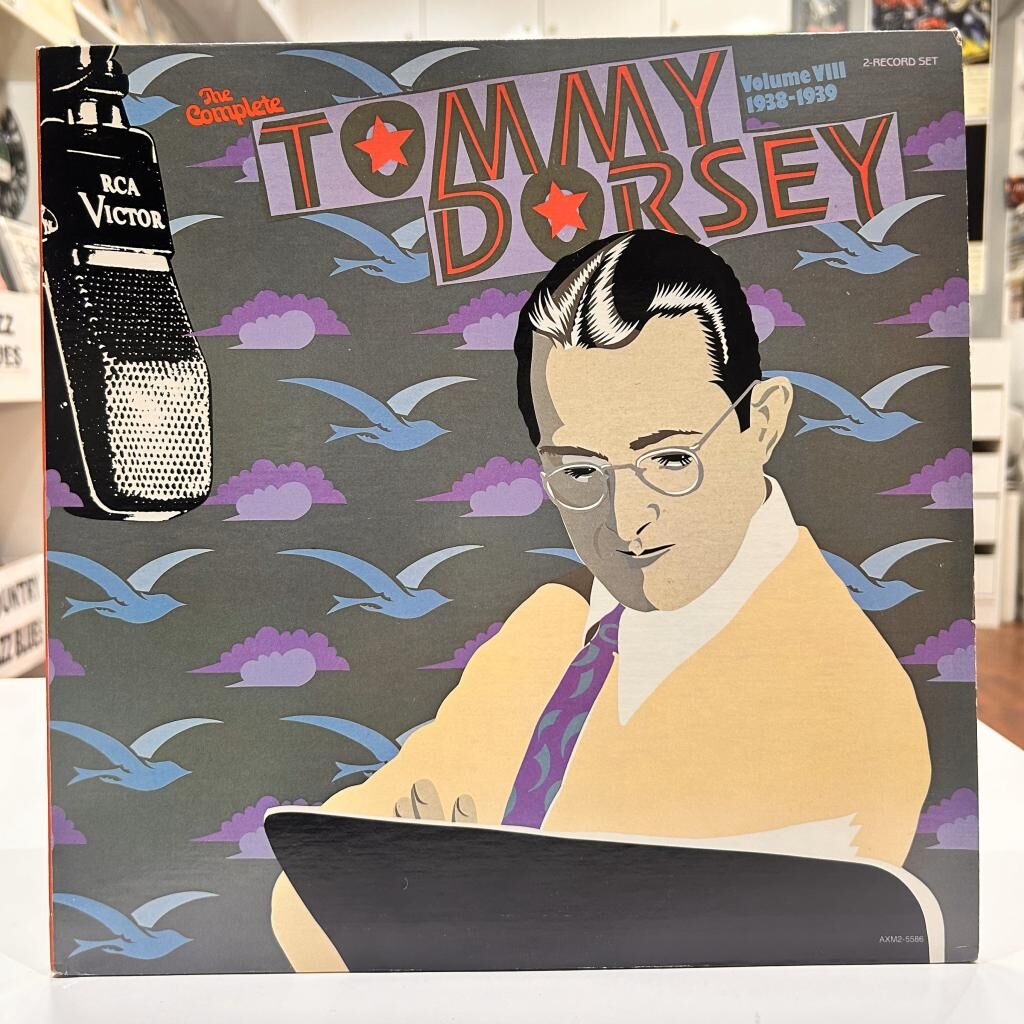 Tommy Dorsey ‎– The Complete Tommy Dorsey Volume VIII 1938-1939 ÇİFT PLAK 1982 BASKI LP