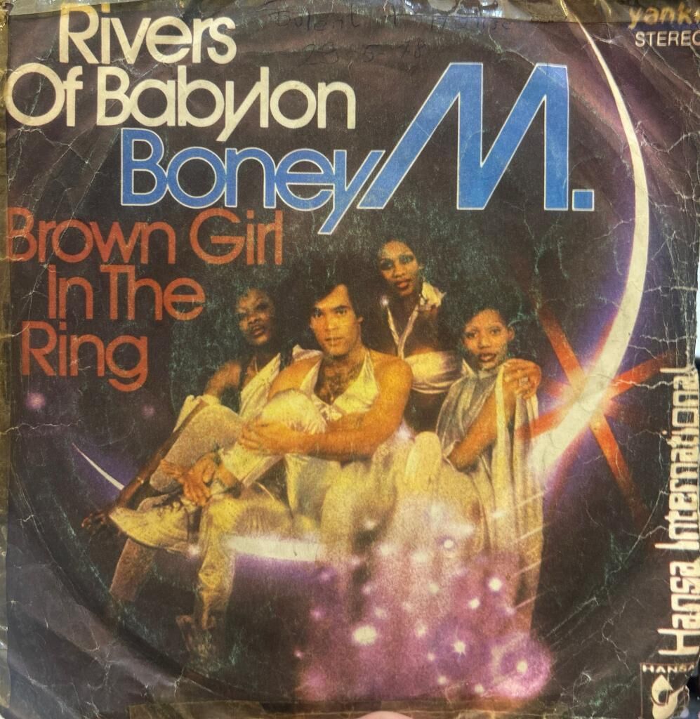 Boney M – Rivers Of Babylon / Brown Girl In The Ring 1978 BASKI 45LİK