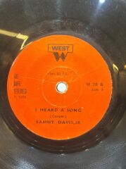 Sammy Davis, Jr – Baretta / I Heard A Song 1978 BASKI 45LİK
