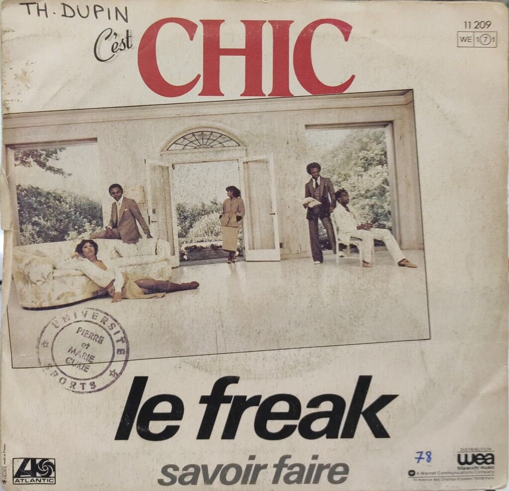 Chic – Le Freak 45'lik