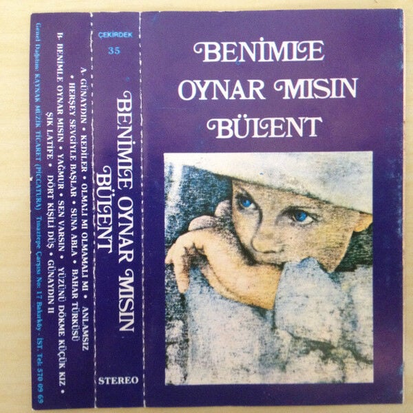 DİKKAT KASET !!! Bülent Ortaçgil – Benimle Oynar Mısın Kaset